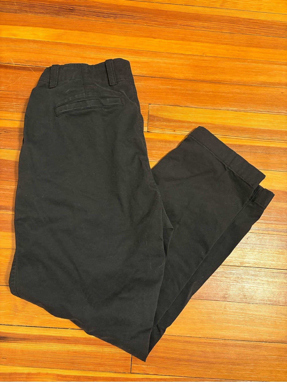 GAP Women’s Navy Chinos - Straight Casual Trousers